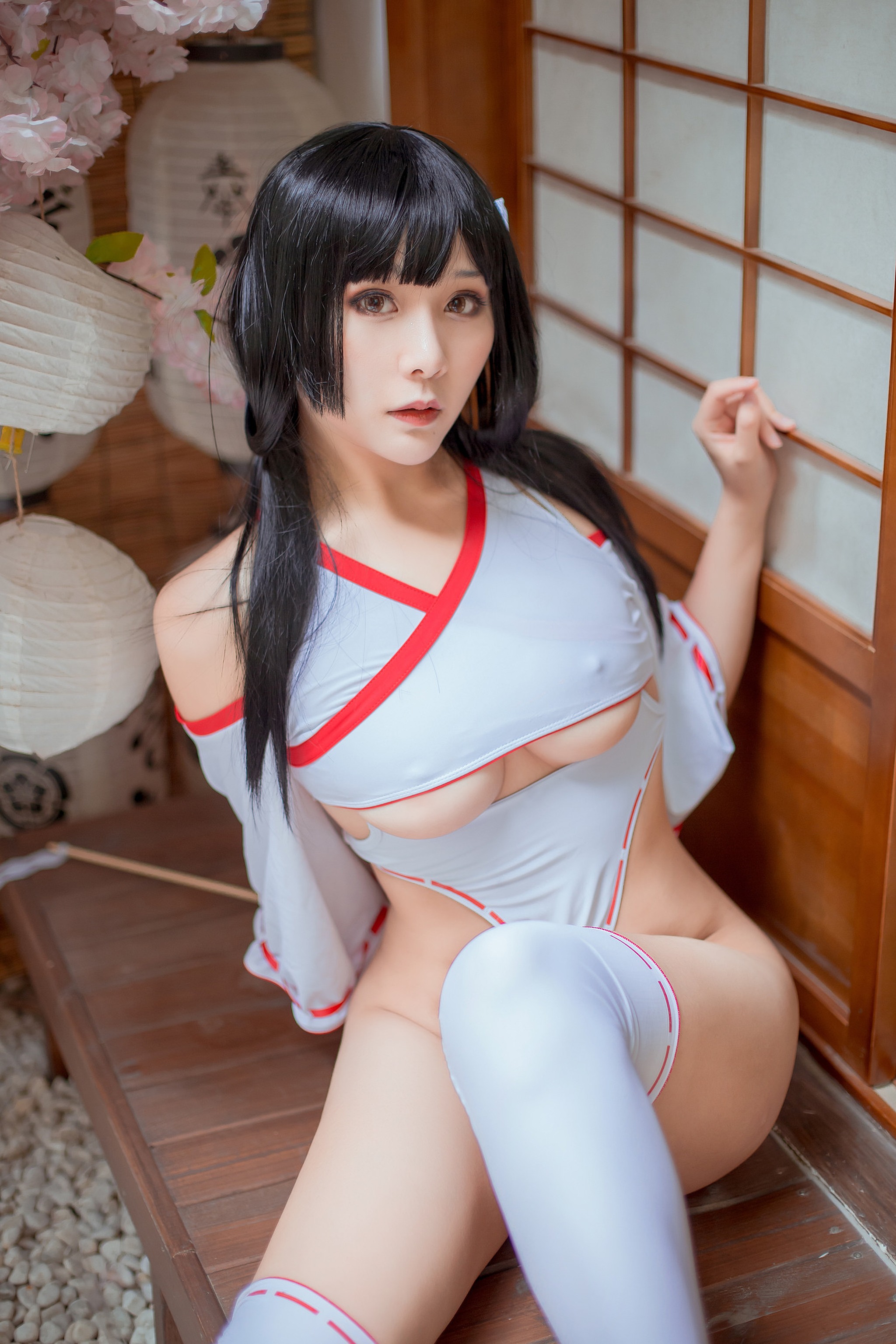 三刀刀miido - NO.040 巫女 [42P]-XikXak